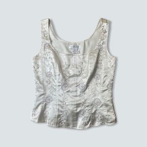 Vintage Newport News Bustier Style Top